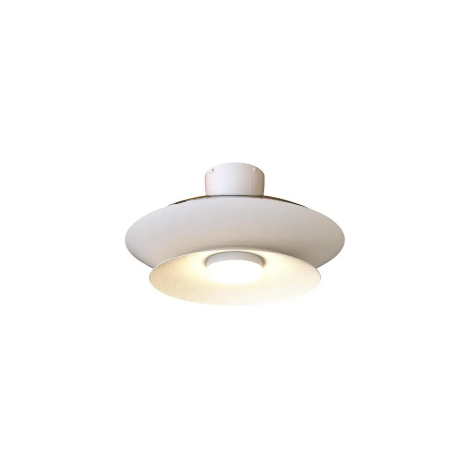 Ventilatore pale a scomparsa bianco luce led cct max 20mq con telecomando