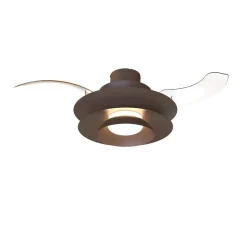 Ventilatore pale a scomparsa caffe ambienti max 20mq led cct con telecomando