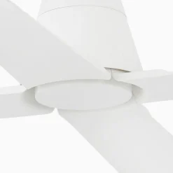 Ventilatore per esterno da soffitto 18mq silenzioso bianco a pale