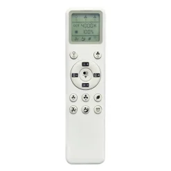 Ventilatore plafoniera con luce silenzioso bianco pale di legno con telecomando