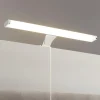 Vinchio eglo applique da bagno moderno per specchio led 3000k ip44
