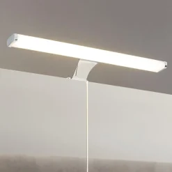 Vinchio eglo applique da bagno moderno per specchio led 3000k ip44