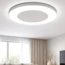 Vivida arura plafoniera moderna led 38w cct 60cm bianca