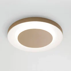 Vivida aurea plafoniera led cct dimmerabile sabbia 60 cm