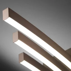 Vivida bow sabbia plafoniera led 36w 3000k 4000k design moderna