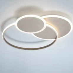 Vivida eclipse plafoniera per cucina moderna sabbia 60w 3000k 4000k