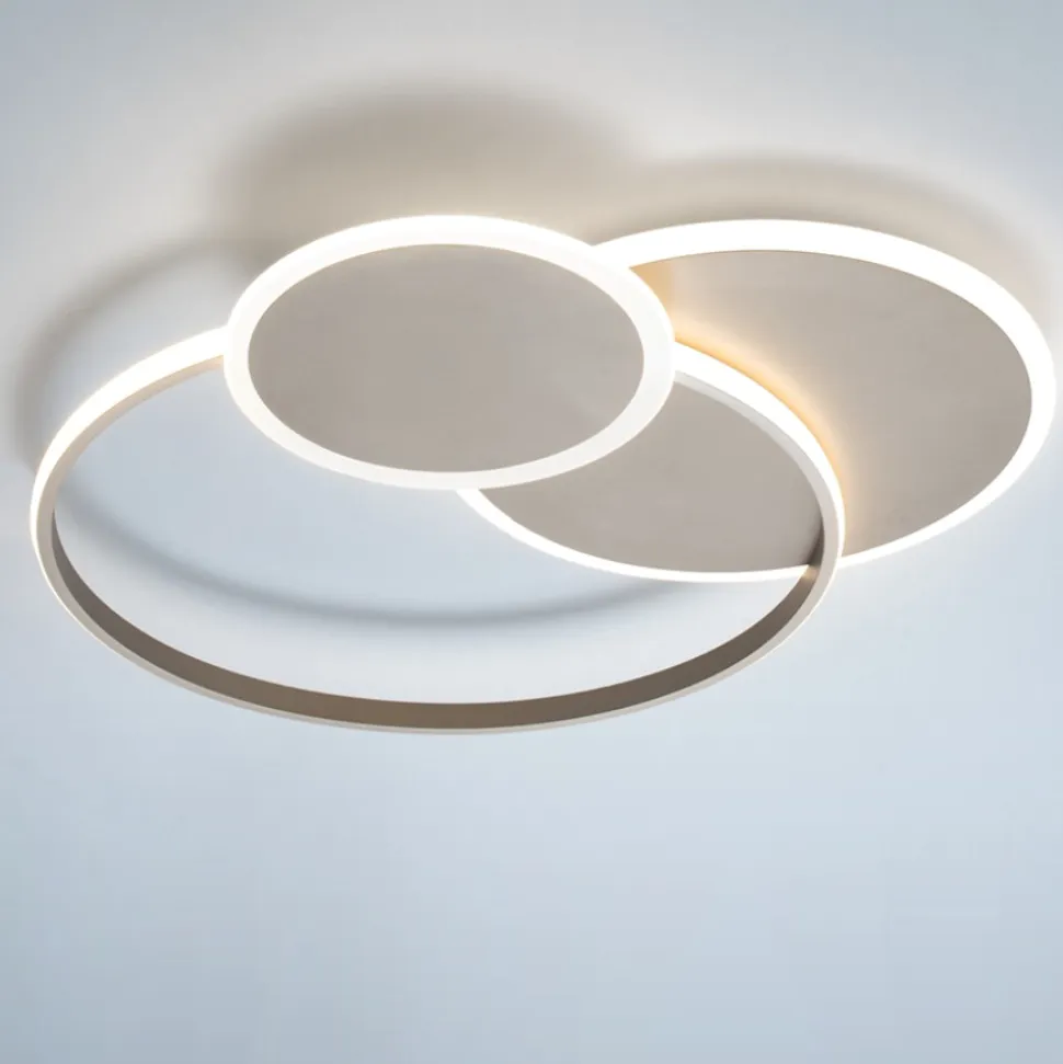 Vivida eclipse plafoniera per cucina moderna sabbia 60w 3000k 4000k