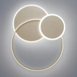 Vivida eclipse plafoniera per cucina moderna sabbia 60w 3000k 4000k