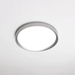 Vivida hera plafoniera moderna 50cm titanio led 40w cct dimmerabile