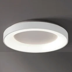 Vivida inner-r 80 plafoniera bianca rotonda led 80w 3000k 4000k dimmerabile