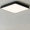 Vivida inner-s plafoniera 80 quadrata nera led 80w 3000k 4000k dimmerabile