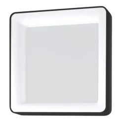 Vivida inner-s plafoniera 80 quadrata nera led 80w 3000k 4000k dimmerabile