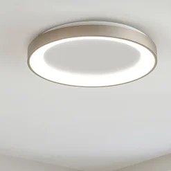 Vivida lifering sabbia plafoniera da cucina ovale moderna led 48w 3000k 4000k dimmerabile