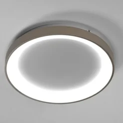 Vivida lifering sabbia plafoniera da cucina ovale moderna led 48w 3000k 4000k dimmerabile