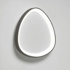 Vivida lifering-p plafoniera bronzo led 38w 3000k 4000k dimmerabile moderna
