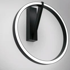Vivida meridiana nero plafoniera led 33w 3000k 4000k moderna