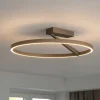 Vivida meridiana sabbia plafoniera led 44w 3000k 4000k dimmerabile