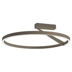 Vivida meridiana sabbia plafoniera led 44w 3000k 4000k dimmerabile