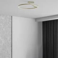 Vivida meridiana sabbia plafoniera led 44w 3000k 4000k dimmerabile