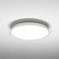 Vivida pinco plafoniera per cucina rotonda bianca led 40w 3000k 4000k dimmerabile