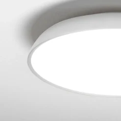 Vivida pinco plafoniera per cucina rotonda bianca led 40w 3000k 4000k dimmerabile