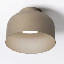 Vivida plafoniera da soffitto bottone sabbia led dimmerabile con telecomando 22cm