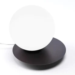 Vivida abat-jour pearl bronzo vetro bianco 12w 3000k da comodino