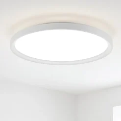 Vivida atena plafoniera da cucina rotonda bianca led 48w 3000k 4000k