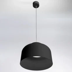 Vivida bottone lampadario da cucina dimmerabile nero biemissione con telecomando