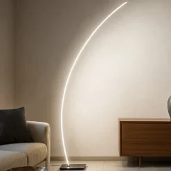 Vivida bracket lampada ad arco nera led 33w 3000k 4000k