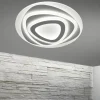 Vivida bud plafoniera led bianca 36w 3000k 4000k moderna