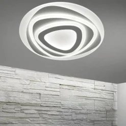 Vivida bud plafoniera led bianca 36w 3000k 4000k moderna