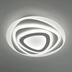 Vivida bud plafoniera led bianca 36w 3000k 4000k moderna