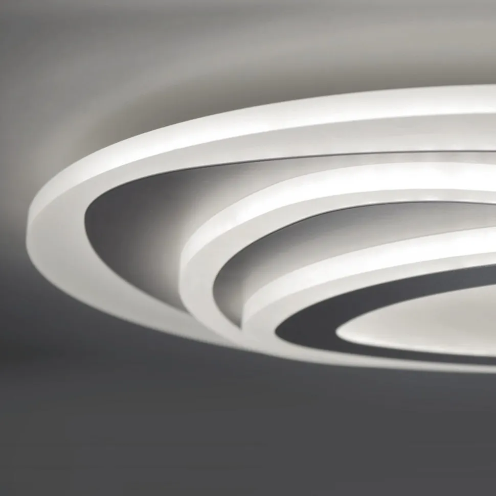 Vivida bud plafoniera led bianca 36w 3000k 4000k moderna