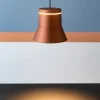 Vivida cloche lampada a sospensione caffe led 6w 3000k