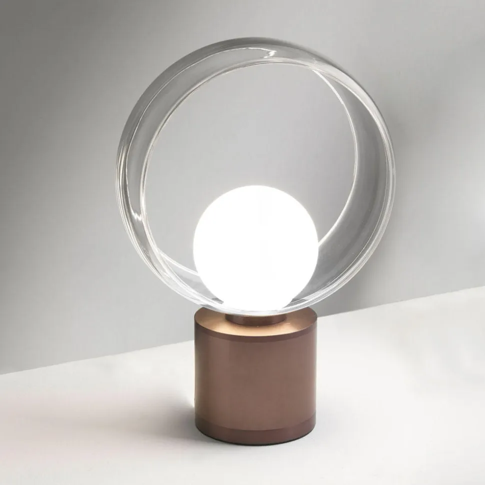 Vivida cosmit abat jour da comodino marrone moderna