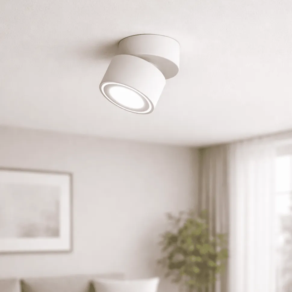 Vivida cyber faretto spot orientabile bianco led 11,5w 3000k
