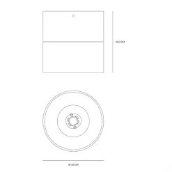 Vivida cyber faretto spot orientabile bianco led 11,5w 3000k