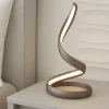 Vivida flame abat-jour da comodino moderna tortora