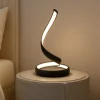 Vivida flame abat jour da comodino nera led 3000k 4000k