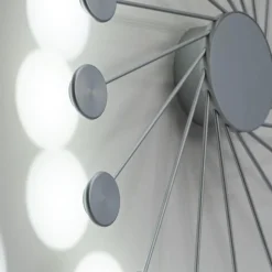 Vivida helix plafoniera moderna 36w 3000k titanio orientabile