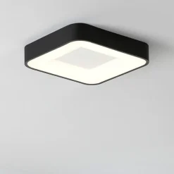 Vivida inner-s plafoniera 40 nera led 32w 3000k 4000k dimmerabile