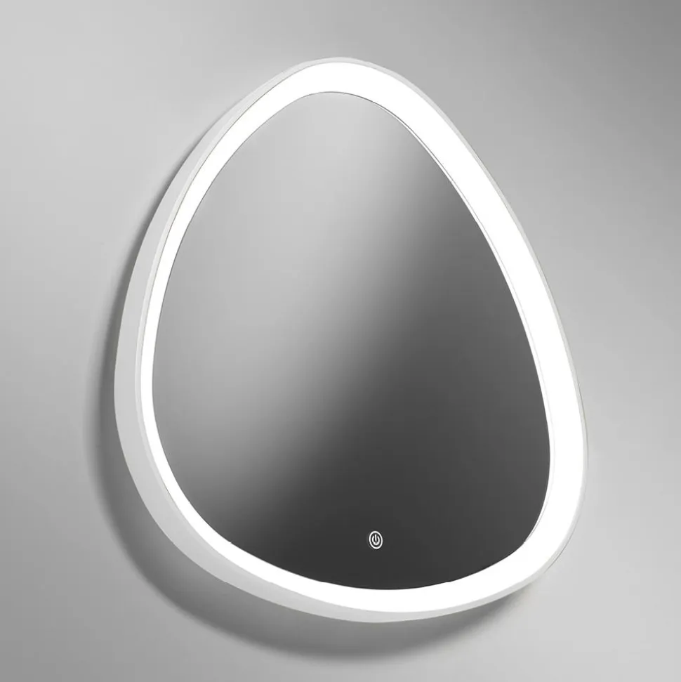 Vivida international lifering-p specchio touch led bianco 61cm 25w 3000k