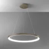 Vivida lampadario moderno rotondo sabbia ovale led 3000k 4000k lifering-r