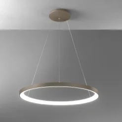 Vivida lampadario moderno rotondo sabbia ovale led 3000k 4000k lifering-r