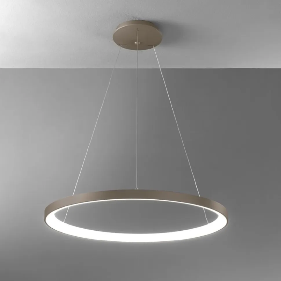 Vivida lampadario moderno rotondo sabbia ovale led 3000k 4000k lifering-r