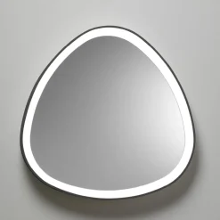 Vivida lifering bronzo specchio da bagno design touch led 25w 3000k