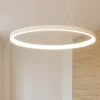 Vivida lifering-o lampadario moderno bianco led 50w 3000k 4000k ovale