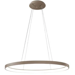 Vivida lifering-o lampadario moderno sabbia ovale led 50w 3000k 4000k