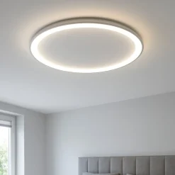 Vivida lifering-o plafoniera titanio ovale led 40w 3000k 4000k